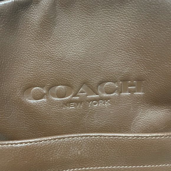 Brown Leather Coach Backpack - Picture 7 of 11